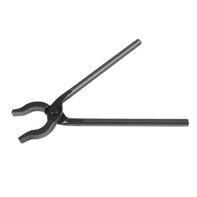 Blacksmith Tongs, 12'' Long, Forge & Welding Tool For Beginners & Professionals