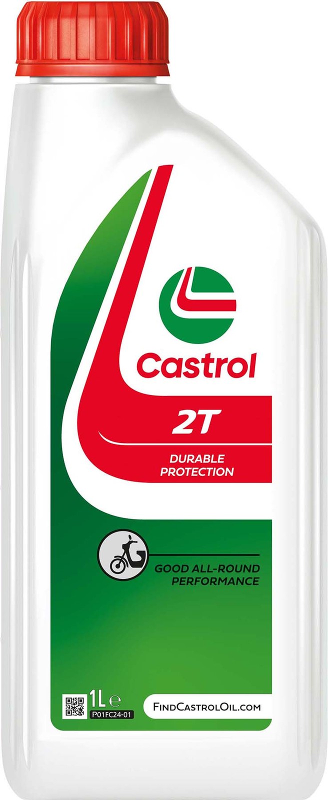 Huile moteur Castrol 2T 1L lubrifiant motoculture et moto