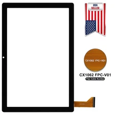 CX1062 FPC-V01 - 10.1"  Touch Screen Digitizer Glass Panel For 10.1 Inch Tablet