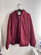 Nike Red Hooded Jacket with Swoosh