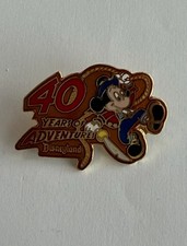 DISNEYLAND 40 YEARS OF ADVENTURE COMMEMORATIVE Mickey 1995 Disney Pin G8