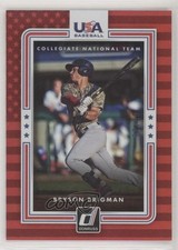 2016 Panini Donruss USA Collegiate National Team Red 37/99 Bryson Brigman 0c6
