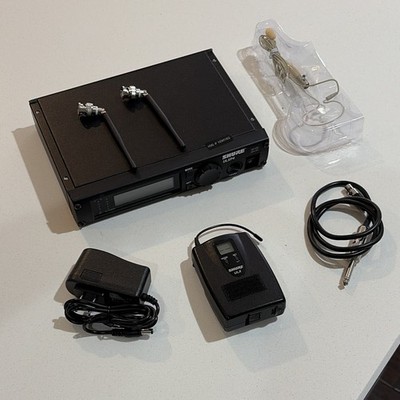 Shure ULXP4 Wireless Microphone Receiver w/ Bodypack Transmitter, Black