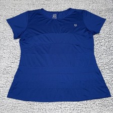 Eleven by Venus Williams T-shirt Blue XL Women's Made In USA