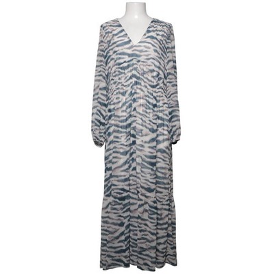 Marc Aurel, Kleid, Größe: 40, Grau/Beige, Zebra, Damen #vtk