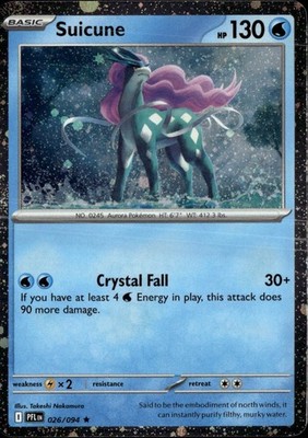 Suicune (Cosmos Holo) Rare Miscellaneous Cards & Products 026/094 NM