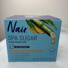 Nair Spa Sugar Hair Remover 8.5 oz All Over Body Formula New Sealed