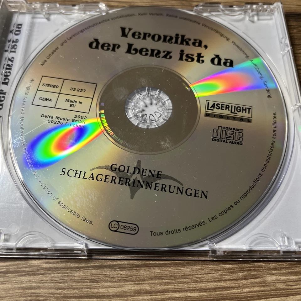 Goldene Schlagererinnerungen: Veronika, der Lenz ist da CD Zustand Sehr Gut @212 - Bild 3 von 3