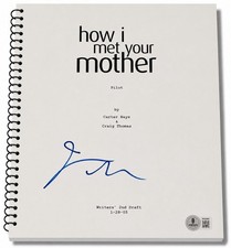 Jason Segel Signed How I Met Your Mother Pilot Full TV Script  Autograph Beckett