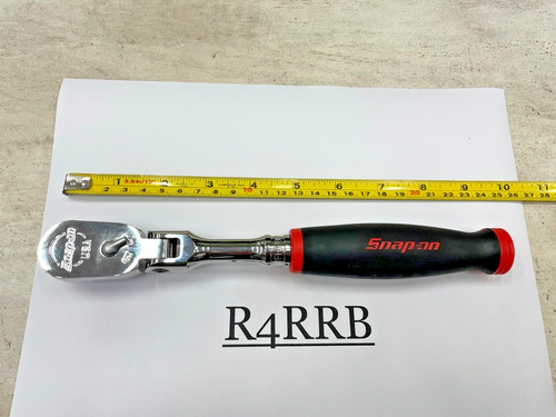 Snap-on Tools EE. UU. NUEVO ROJO agarre suave 3/8" trinquete de cabeza flexible de accionamiento FHF80AR - Imagen 2 de 10