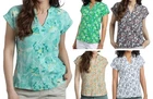 Ex Weird Fish Women's T-shirt Alia Printed Tee Soft Organic Jersey Top Size 8-22