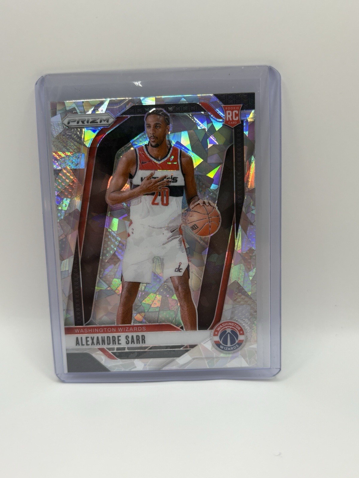 2024-25 Panini Prizm - Alexandre Sarr #264 Ice Prizm (RC)