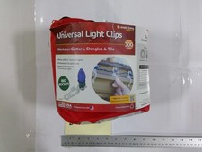 Simple Living Solutions Universal Light Clips 300ct Clear Gutter Shingle Hooks