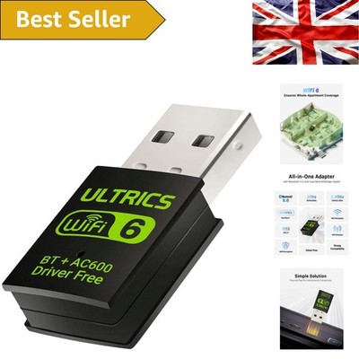 600Mbps Dual Band WiFi & Bluetooth USB Adapter für nahtlose Konnektivität