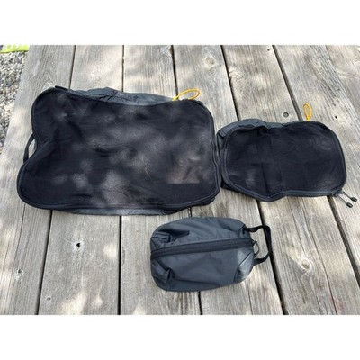 The north face flyweight cube pack packing cubes organization travel luggage EUC