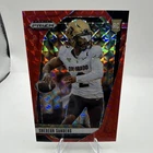 2025 Panini Prizm Draft Picks Football Red Finite Shedeur Sanders #19