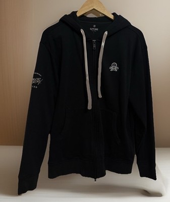G/Fore Black w/Camo Skull Full Zip  Sailor Jerry  Fleece Jacket Large NWOT