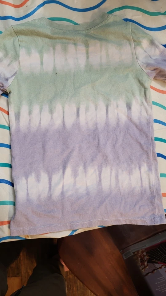 Toy Story Buzz Lightyear Kids Tshirts Lot Size 5T  Tie Dye And Blue Short Sleeve - Image 2 of 4