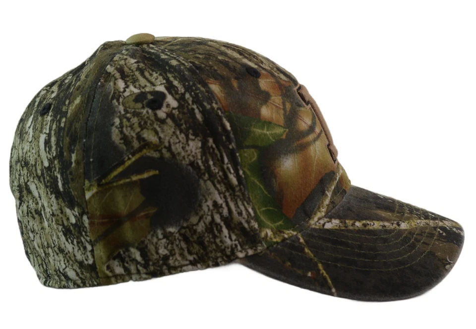 Sombrero Illinois Fighting Illini NCAA Mossy Oak Camuflado Ajuste Flexible - Top of the World Foto 4 de 4
