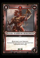 066/278 Blood Warrior Berserker Warhammer Age Of Sigmar Unit Trading Card TCG 