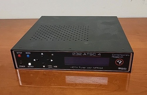 Contemporary Research 232-ATSC 4K HDTV Tuner HDMI - Functions Perfect