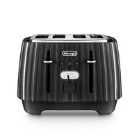 De'Longhi 4 Slice Toaster in Black Ballerina CTD4003.BK - Brand New