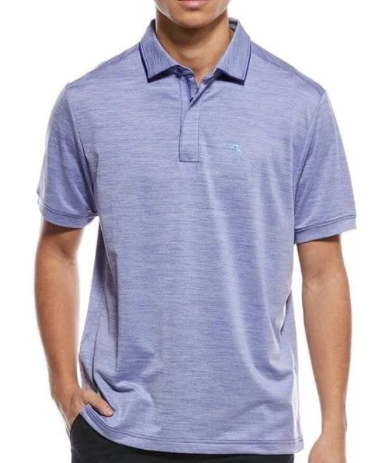 Tommy Bahama Performance SAN RAPHAEL ZIP GOLF Polo Shirt Large, XL, 2XL