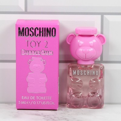Moschino Toy 2 Bubble Gum .17oz/5ml Edp Mini Splash Women New In Box