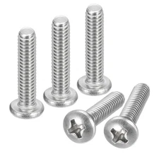 #8-32x3/4" Pan Head Machine Screws, Stainless Steel 18-8 Screw, Pack of 100