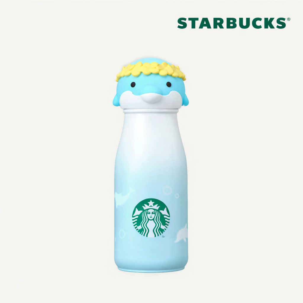 Korea Starbucks Official MD New SS Jeju Dolphin Kona Tumbler 237ml
