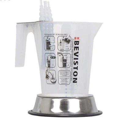 Beviston CMS Mischbehältnis 2 L für Reinigung Absauganlagen Bevisto Zahnarzt