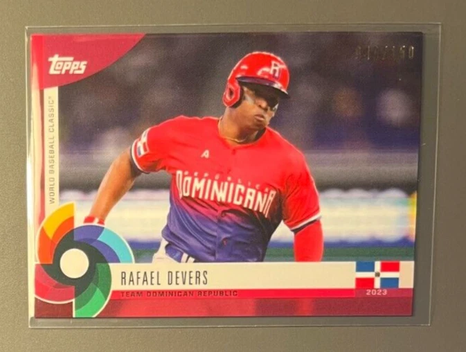 Topps World Baseball Classic Global Stars Rafael Devers #42 2023