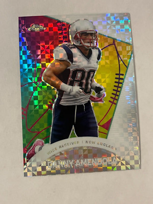 DANNY AMENDOLA 2023 Topps Composite Football Chrome ''All-Etch'' X-Fractor #CAE-10