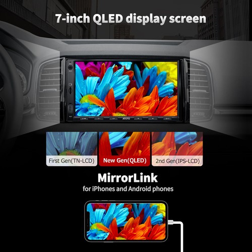 ATOTO F7 DAB+ 7" Android GPS Autoradio NAVI Wireless Carplay&Android auto FM/AM - Bild 6 von 12