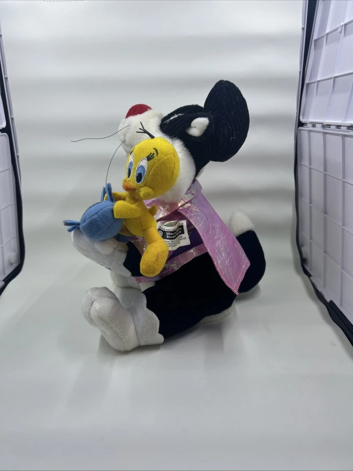 SYLVESTER & PIOLÍN PELUCHE Canción Animada de ELVIS De Colección 1999 Coleccionistas Halloween Foto 2 de 4