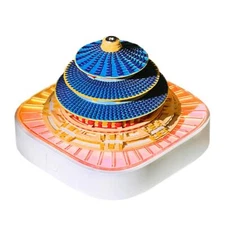 3D Memo Pad Art Calendar 2025 Temple 3D Sticky Notes