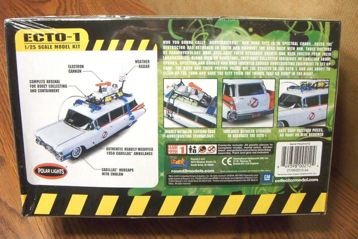 Polar lights ghostbusters ecto 1 sale