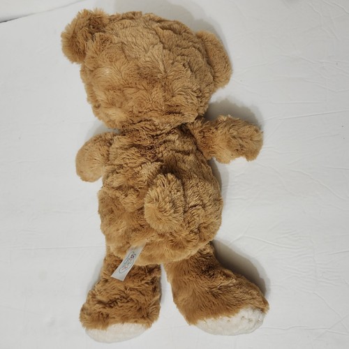 Spark Create Imagine Teddy Bear Rattle Crinkle Brown Plush 14” Stuffed Animal - Picture 6 of 8