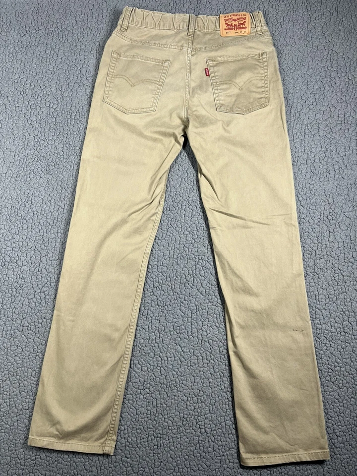 Jeans jeans stretch LEVI'S PERFORMANCE 511 SLIM BOYYS 18 REG bronzeado camelo 29x31 - Imagem 4 de 4