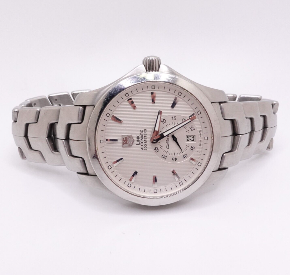 TAG Heuer Link Caliber WJF211B Stainless Steel Automatic Watch