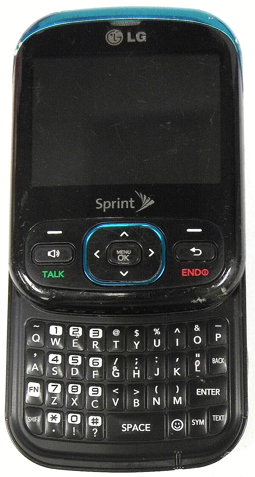 Blue Lg Script Phone LG Remarq LN240 Slider Cell Phone | Blue and Black | Sprint | 2.5 in ...