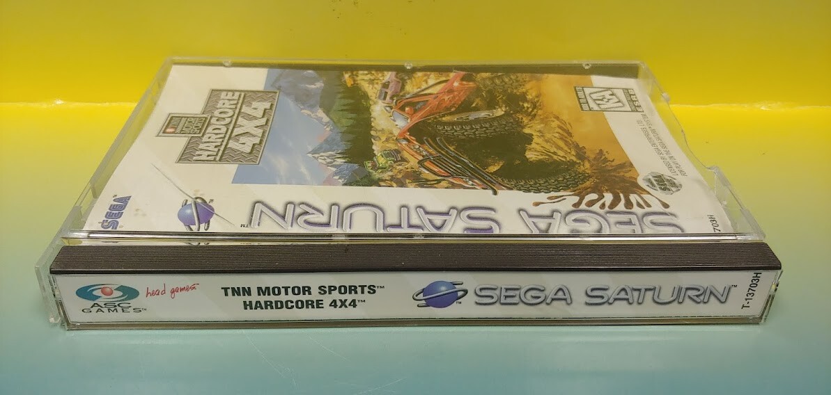 TNN Motorsports HardCore 4x4 Sega Saturn Game Working Tested