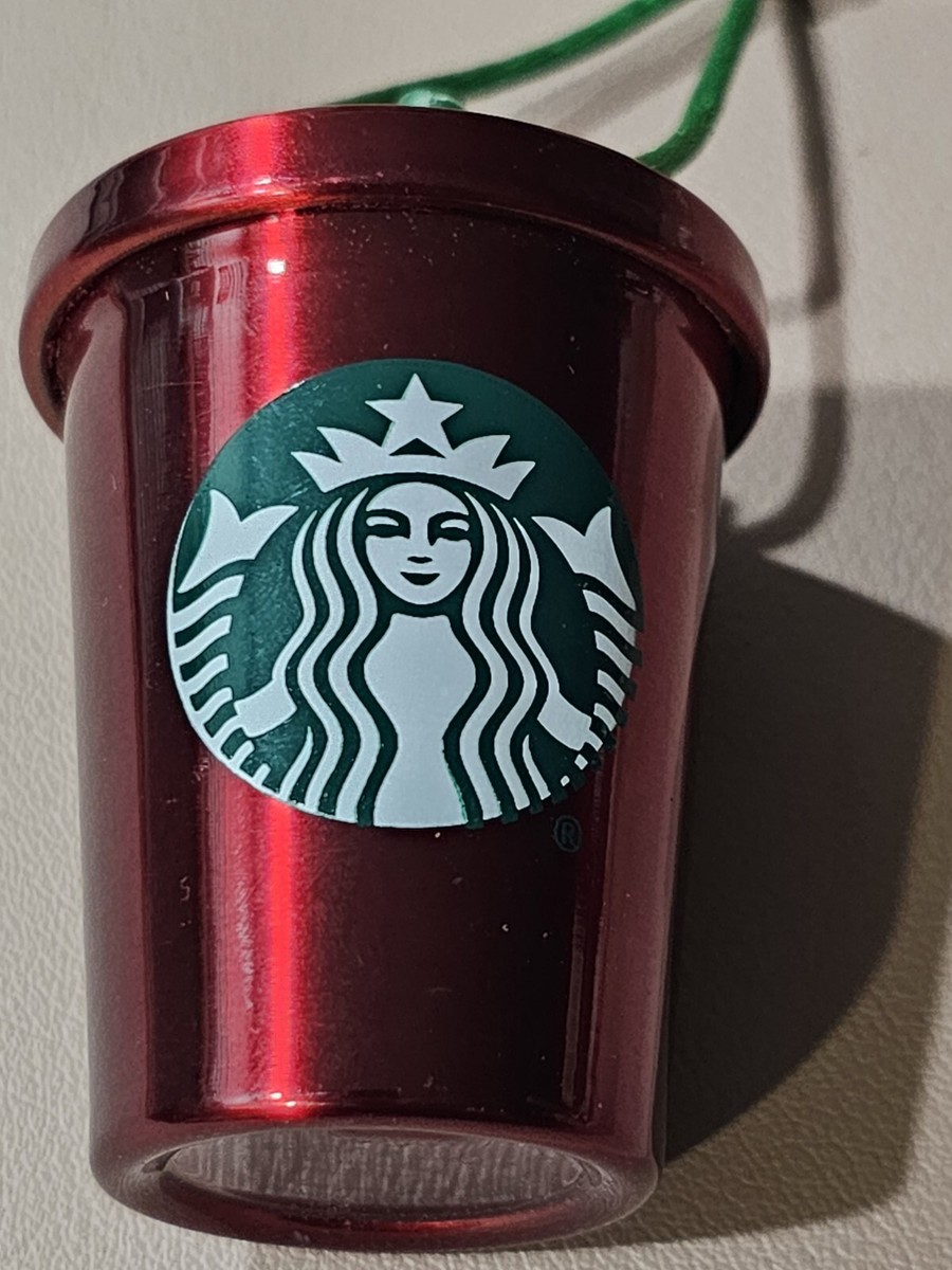 Starbucks Holiday 2018 Red Coffee Cup W/ Straw & Lid Christmas Ornament |  eBay
