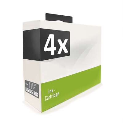 4x MWT Tinte T1281 BLACK Alternative für Epson Stylus SX-430-W T-22 SX-420-W