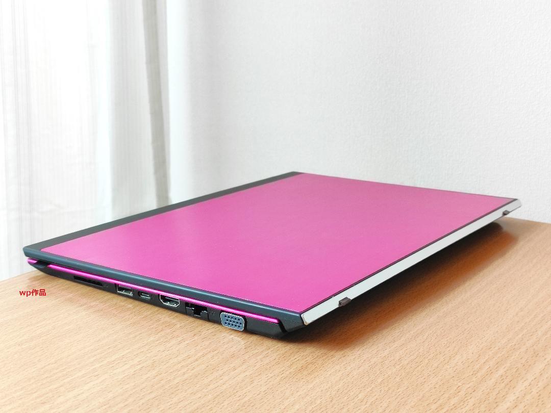 【VAIO】SVF 高性能i7 新品SSD256GB 8GB ピンクノートPC vaio pink/i5/8G/screen Anodizing i5_8265U SSD:m.2 256GB(sata