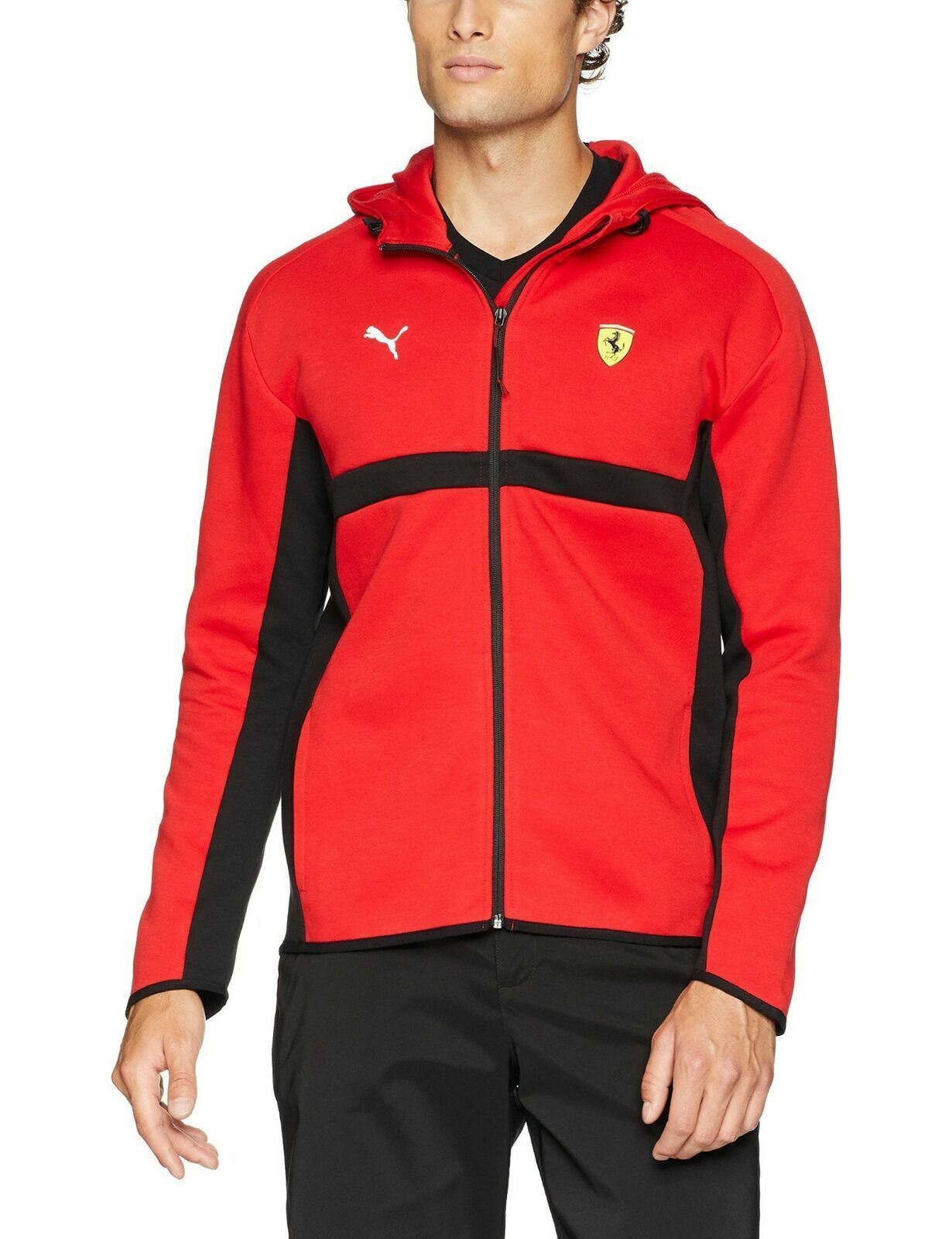 [576707] Mens Puma SF Scuderia Ferrari Hooded Sweat Jacket | eBay