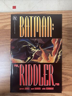 Batman: Run, Riddler, Run #1 (Mar 1992, DC), ''BOOK ONE OF THREE''