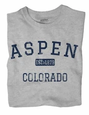Aspen Colorado CO T-Shirt EST