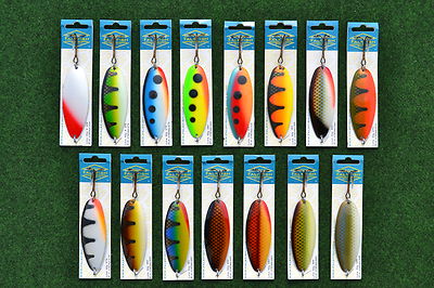 Falkfish Loke Blinker Kunstköder 42gr. 10cm mit VMC Angelhaken Drilling Hecht 