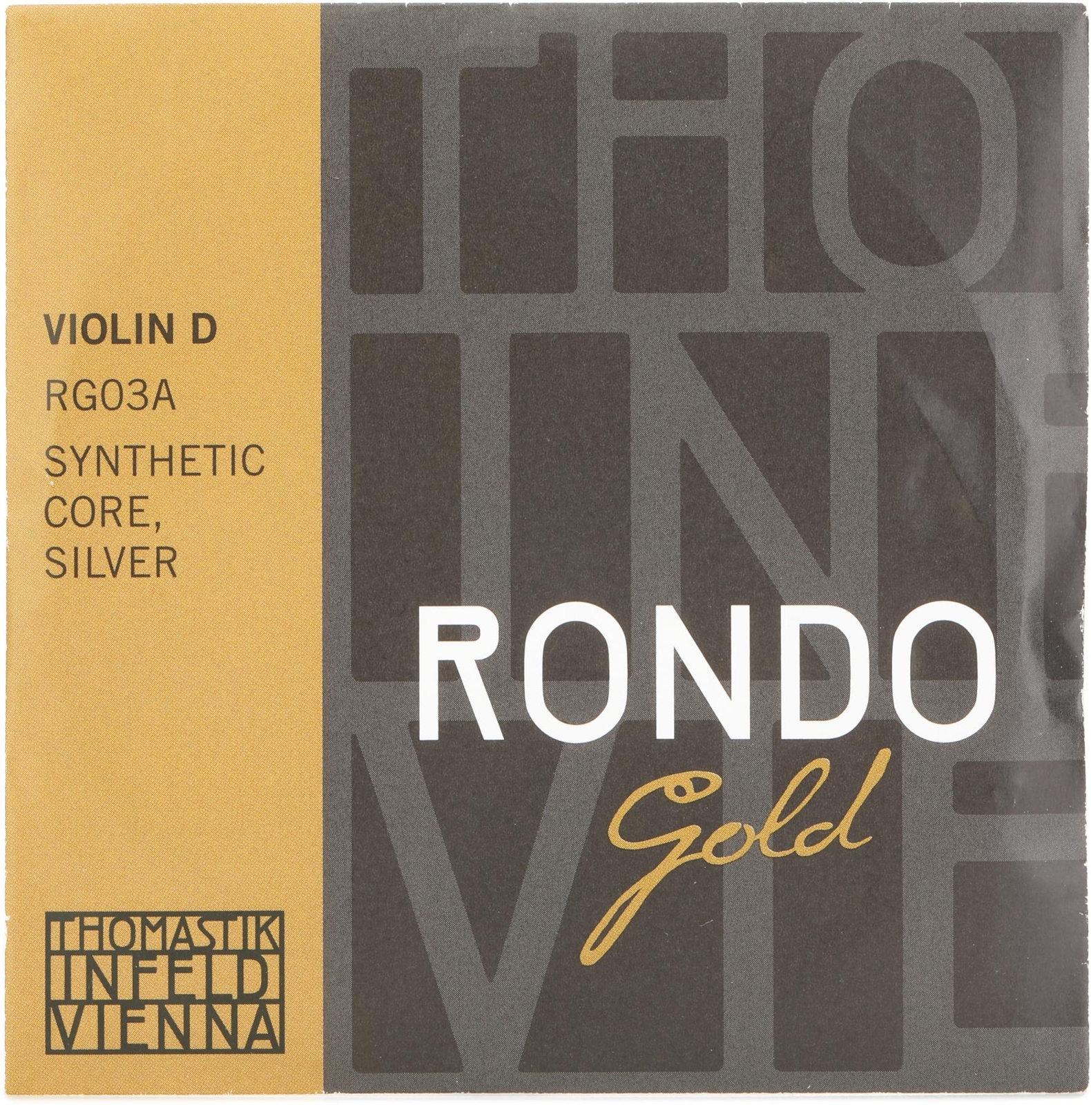Струна для скрипки Thomastik-Infeld Rondo Gold D - размер 4/4